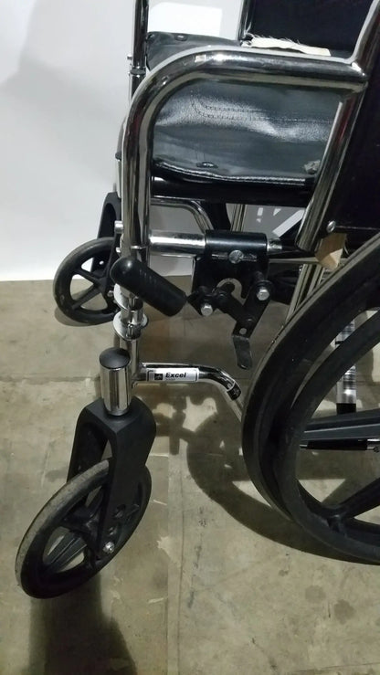 Reuse Medical Equipment Medline Excel Series Manual Wheelchair with Durable Steel Frame Wheelchairs, second-hand product photo 17