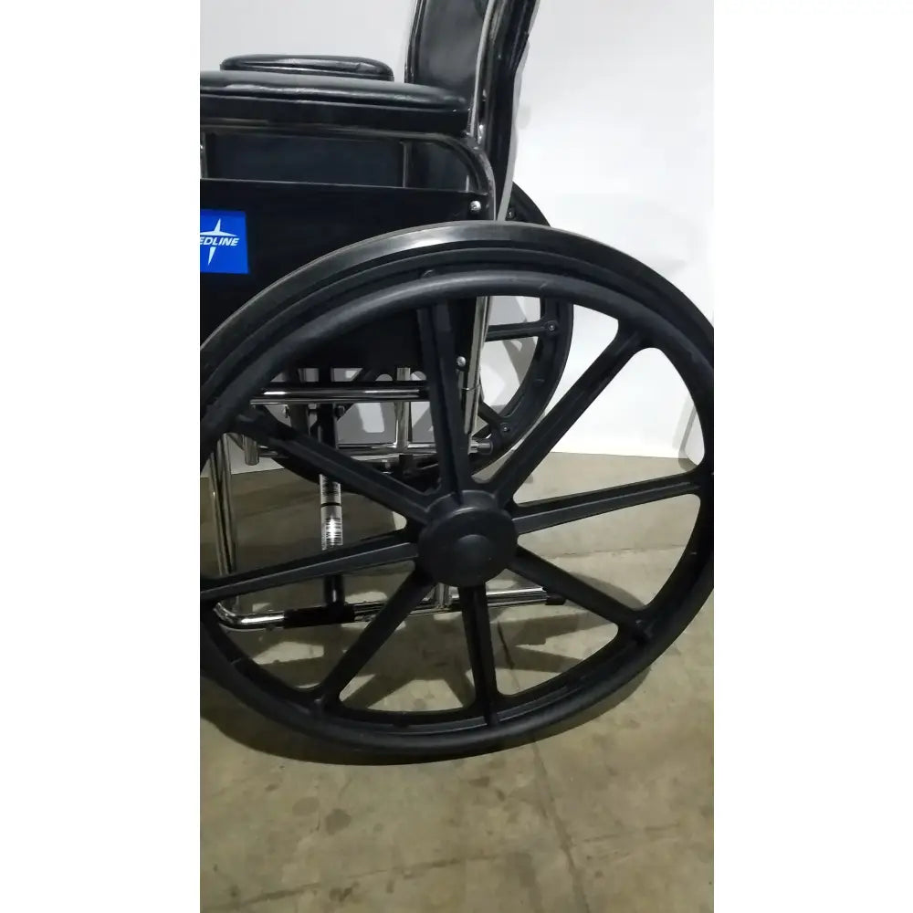 Reuse Medical Equipment Medline Excel Series Manual Wheelchair with Durable Steel Frame Wheelchairs, second-hand product photo 19