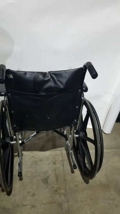 Reuse Medical Equipment Medline Excel Series Manual Wheelchair with Durable Steel Frame Wheelchairs, second-hand product photo 22
