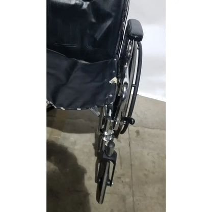 Reuse Medical Equipment Medline Excel Series Manual Wheelchair with Durable Steel Frame Wheelchairs, second-hand product photo 14