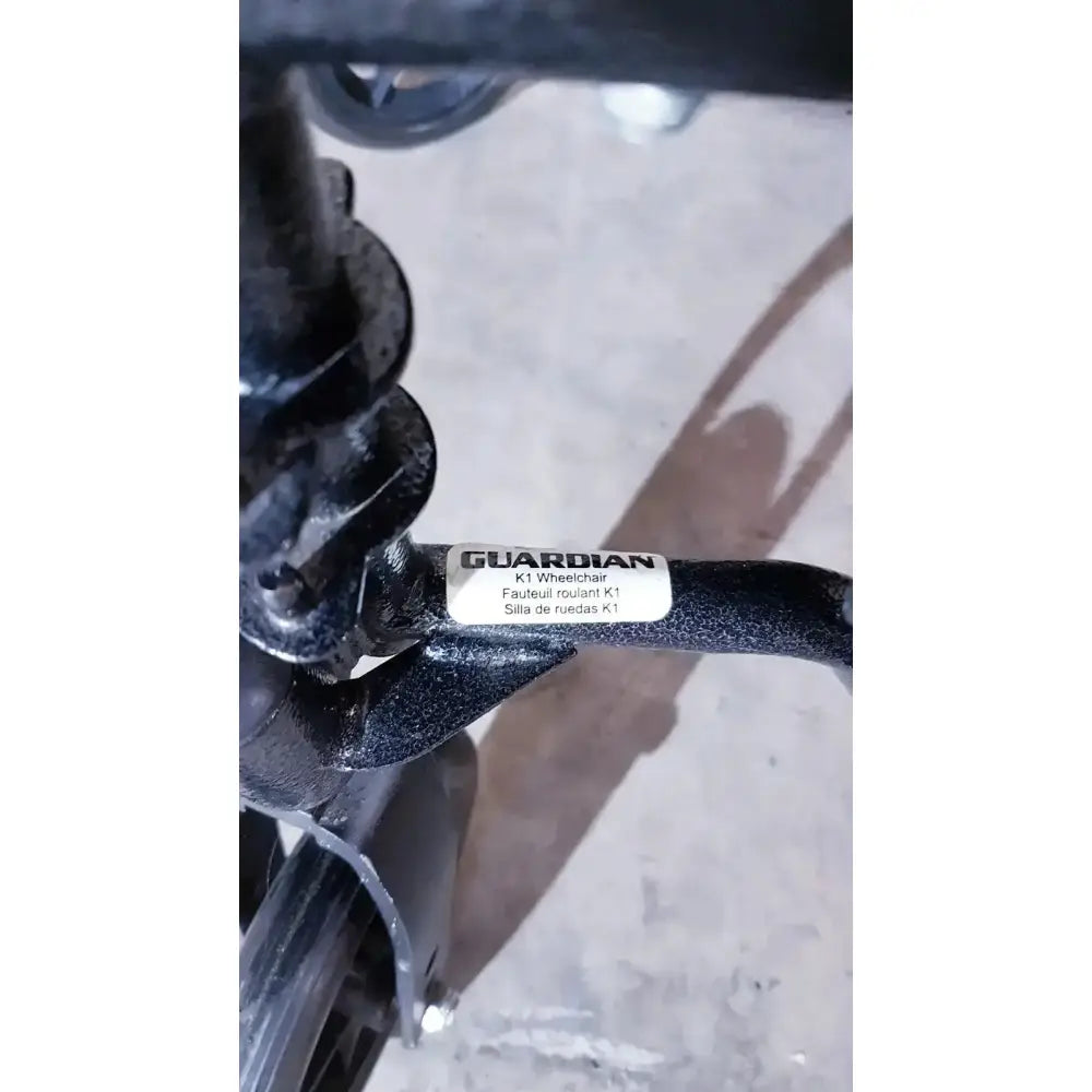 Medline Guardian K1 Lightweight Wheelchair Compact Seat Ready to Use Wheelchair, second-hand product photo 7