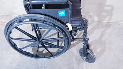 Medline Guardian K1 Lightweight Wheelchair Compact Seat Ready to Use Wheelchair, second-hand product photo 13