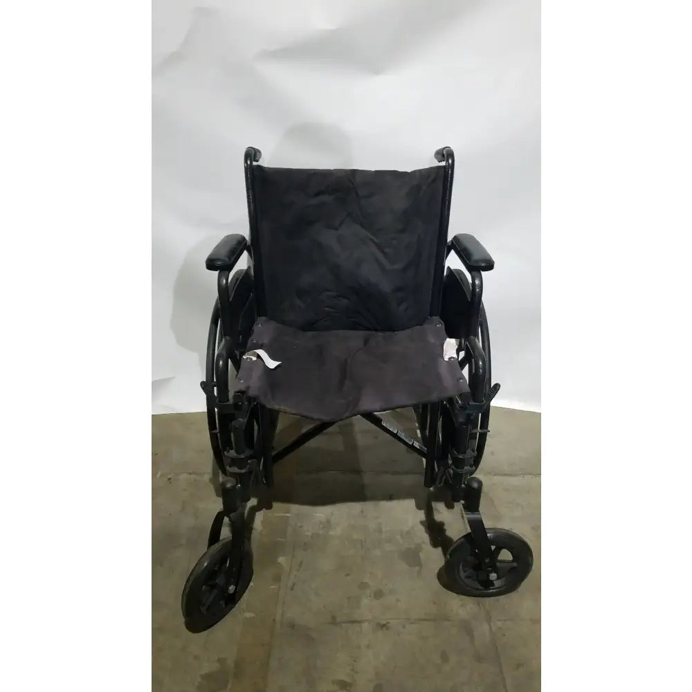 Reuse Medical Equipment Medline Guardian Standard Manual Wheelchair with Padded Arms and Durable Folding Frame Wheelchairs, second-hand product photo 13