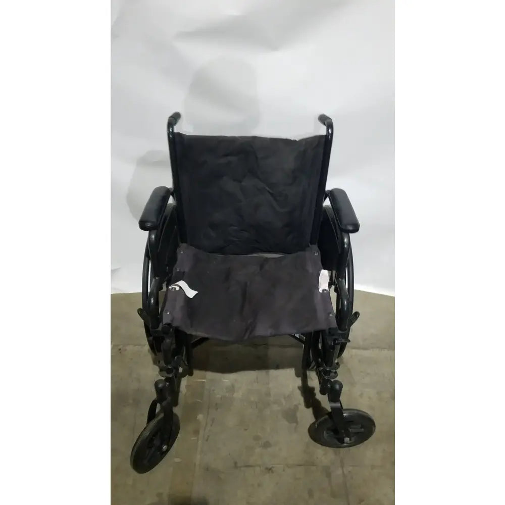 Reuse Medical Equipment Medline Guardian Standard Manual Wheelchair with Padded Arms and Durable Folding Frame Wheelchairs, second-hand product photo 9