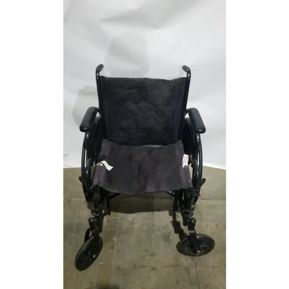 Reuse Medical Equipment Medline Guardian Standard Manual Wheelchair with Padded Arms and Durable Folding Frame Wheelchairs, second-hand product photo 9
