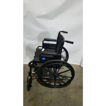 Reuse Medical Equipment Medline Guardian Standard Manual Wheelchair with Padded Arms and Durable Folding Frame Wheelchairs, second-hand product photo 7
