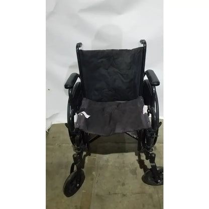 Reuse Medical Equipment Medline Guardian Standard Manual Wheelchair with Padded Arms and Durable Folding Frame Wheelchairs, second-hand product photo 10