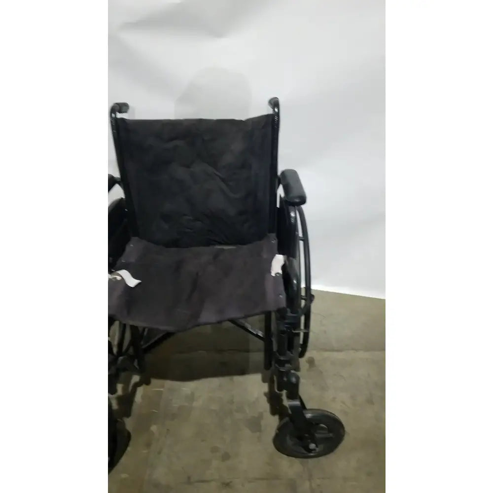 Reuse Medical Equipment Medline Guardian Standard Manual Wheelchair with Padded Arms and Durable Folding Frame Wheelchairs, second-hand product photo 11