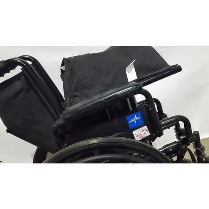 Reuse Medical Equipment Medline Guardian Standard Manual Wheelchair with Padded Arms and Durable Folding Frame Wheelchairs, second-hand product photo 15
