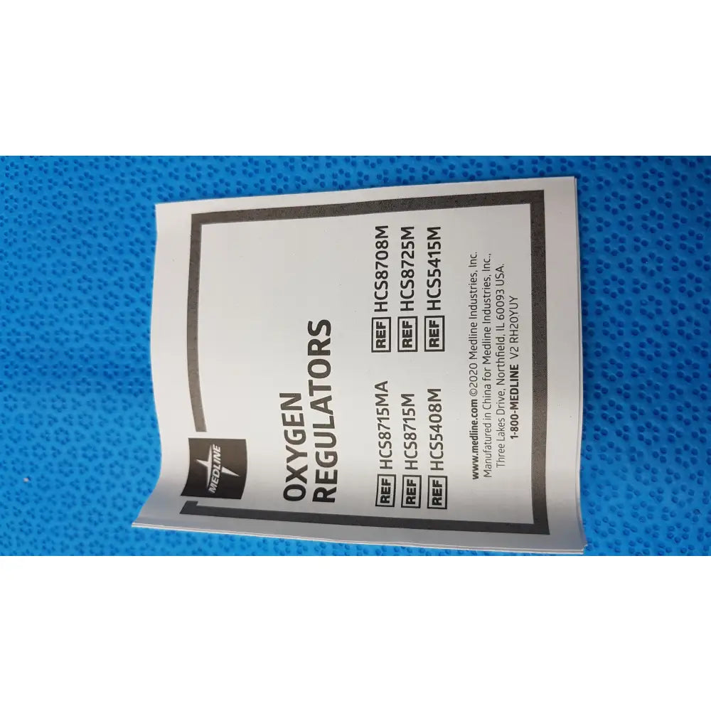 Medline HCS5408M Mini Oxygen Regulator Connection Brass Sleeve - Mini Oxygen Regulator