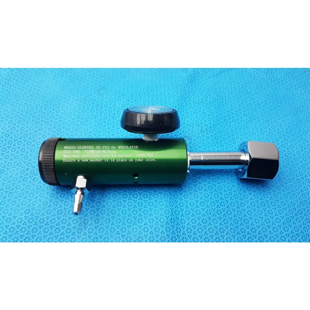 Medline HCS5408M Mini Oxygen Regulator Connection Brass Sleeve - Mini Oxygen Regulator