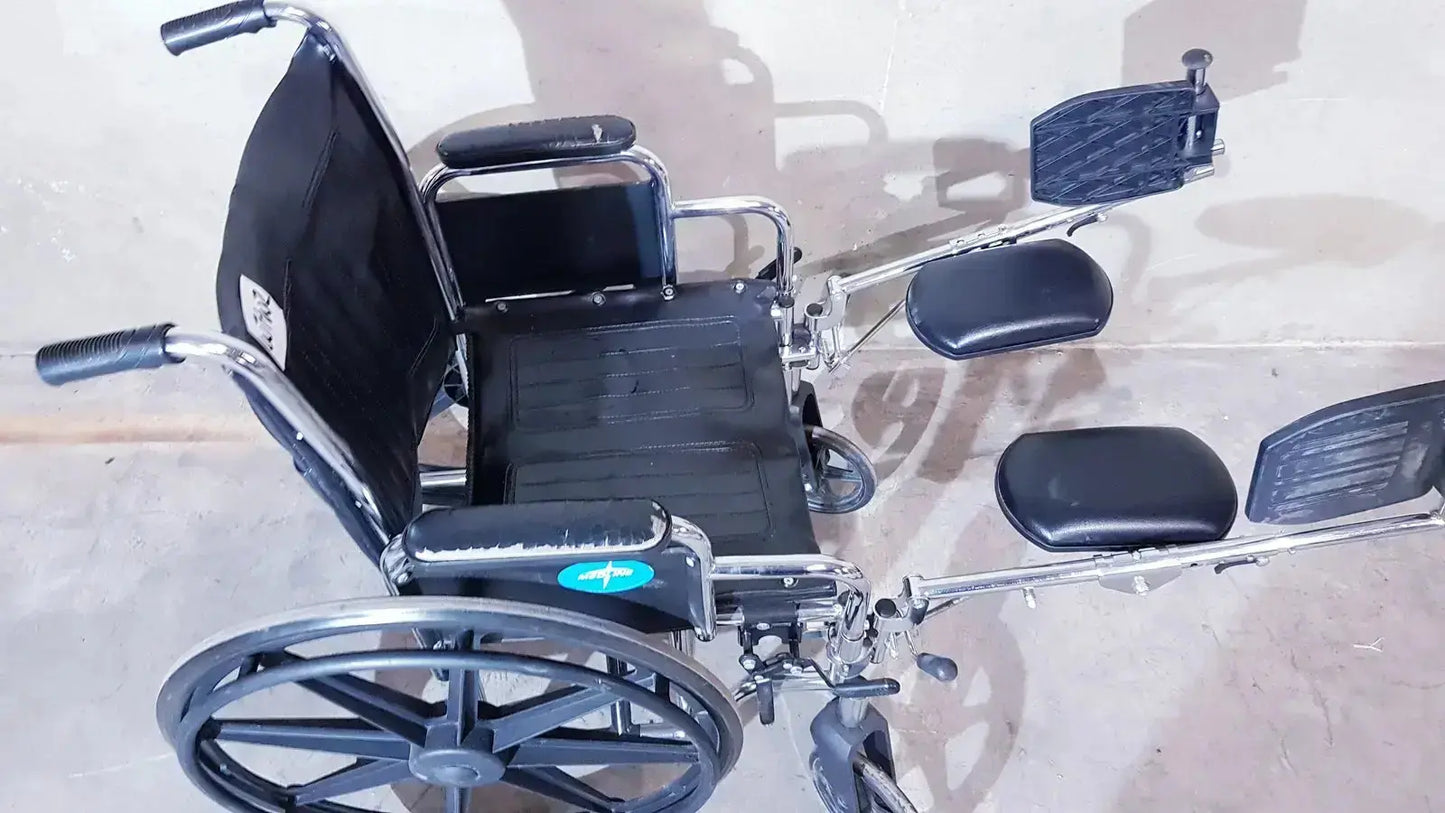 Medline K1206N22E Manual Wheelchair For Adult With Swing Back Manual Wheelchair, second-hand product photo 14