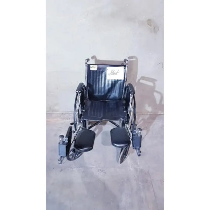 Medline K1206N22E Manual Wheelchair For Adult With Swing Back Manual Wheelchair, second-hand product photo 1