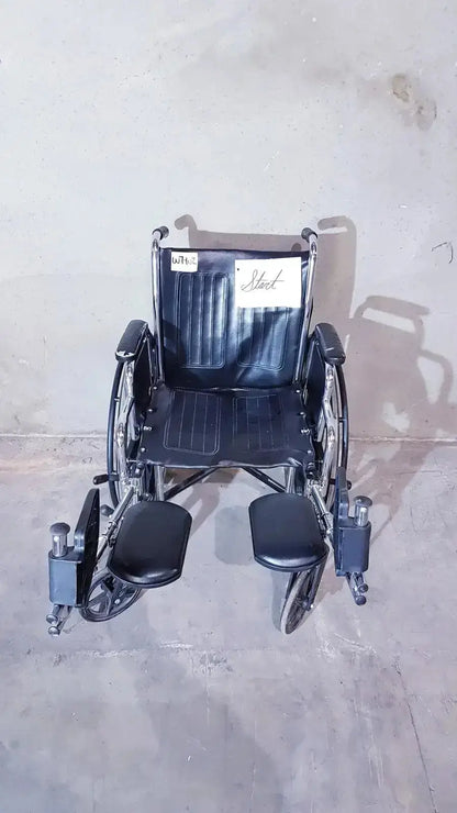 Medline K1206N22E Manual Wheelchair For Adult With Swing Back Manual Wheelchair, second-hand product photo 1