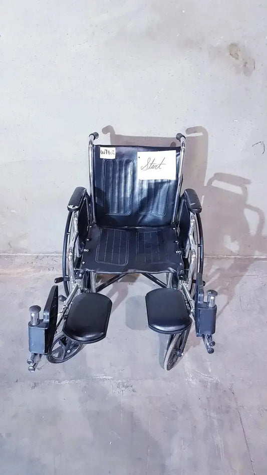 Medline K1206N22E Manual Wheelchair For Adult With Swing Back Manual Wheelchair, second-hand product photo 1