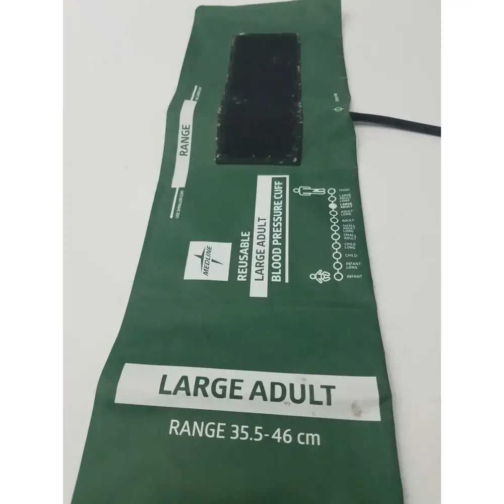 Medline Large Adult Blood Pressure Cuff 35.5–46cm Natural Rubber Latex Blood Pressure Cuff, second-hand product photo 3