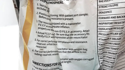 Medline Pediatric Resuscitation Bag CPRM2216 - Lot of 5 Pediatric Manual Resuscitator, second-hand product photo 9