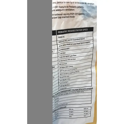 Medline Pediatric Resuscitation Bag CPRM2216 - Lot of 5 Pediatric Manual Resuscitator, second-hand product photo 7