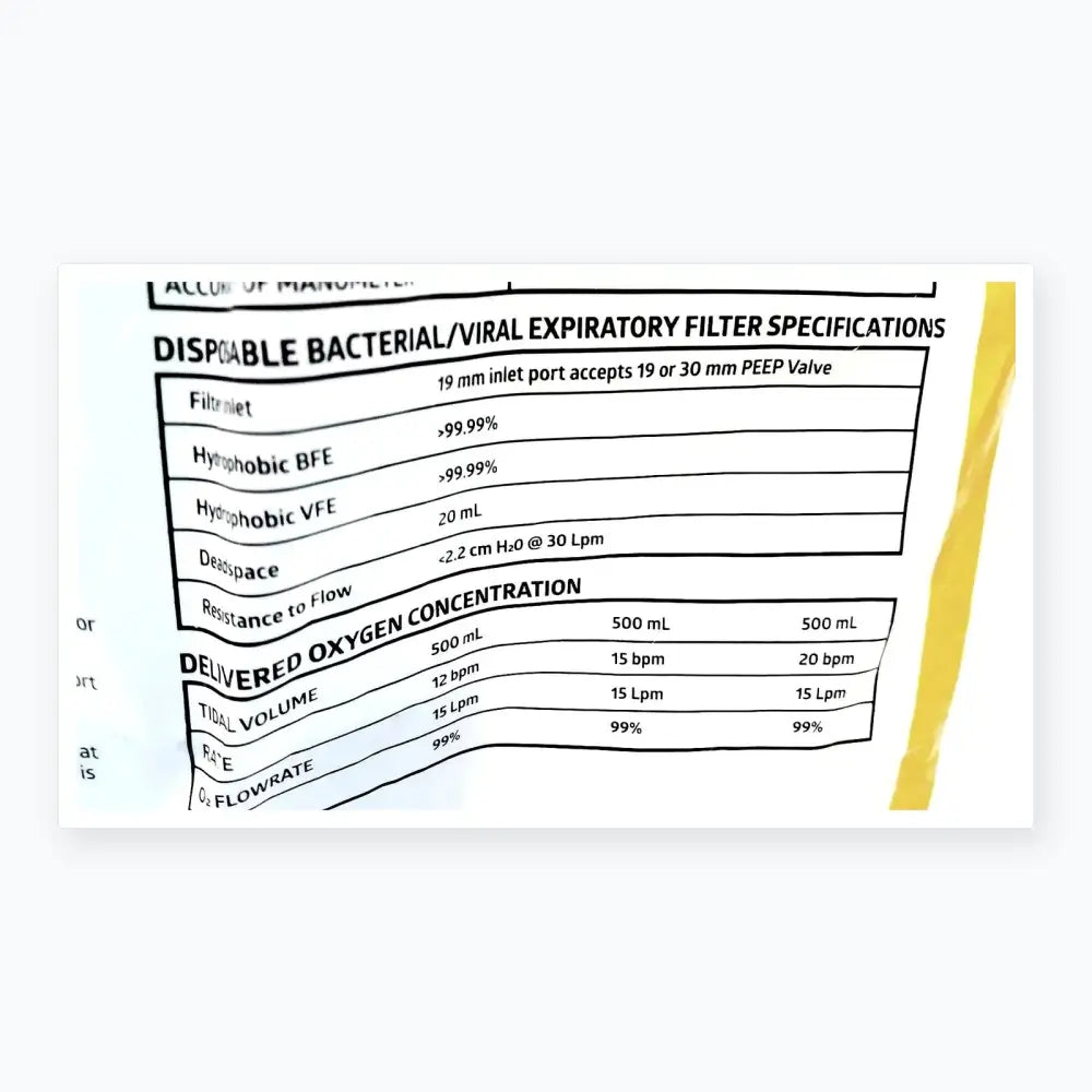 Medline Pediatric Resuscitation Bag CPRM2216 - Lot of 5 Pediatric Manual Resuscitator, second-hand product photo 8