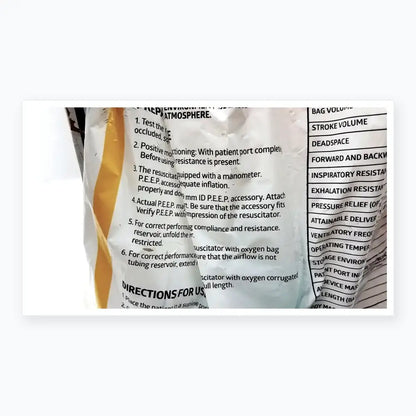 Medline Pediatric Resuscitation Bag CPRM2216 - Lot of 5 Pediatric Manual Resuscitator, second-hand product photo 9