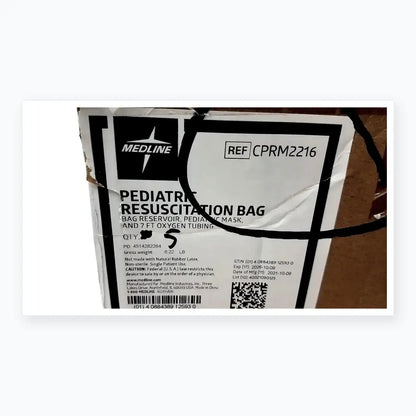 Medline Pediatric Resuscitation Bag CPRM2216 - Lot of 5 Pediatric Manual Resuscitator, second-hand product photo 2