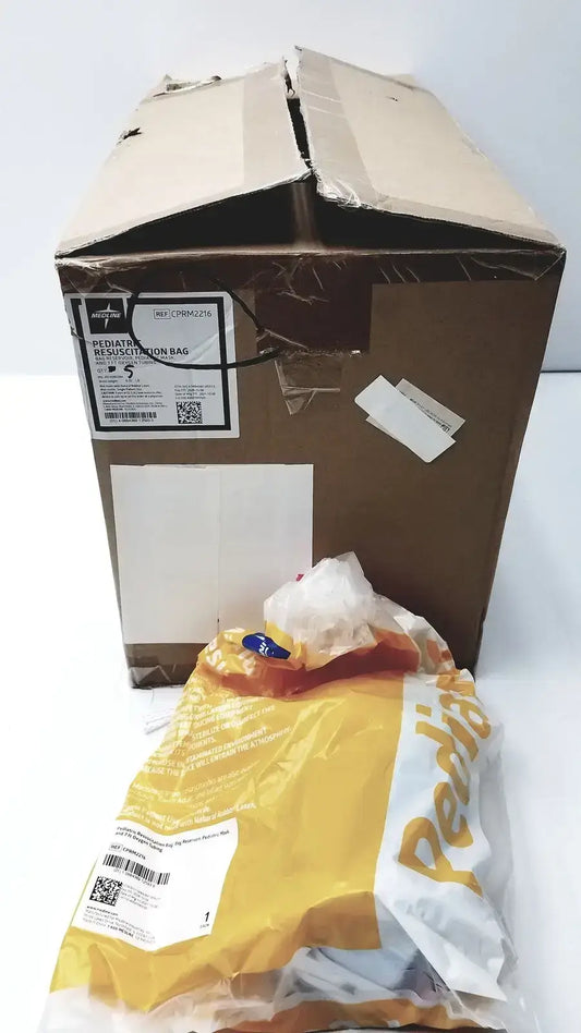 Medline Pediatric Resuscitation Bag CPRM2216 - Lot of 5 Pediatric Manual Resuscitator, second-hand product photo 1