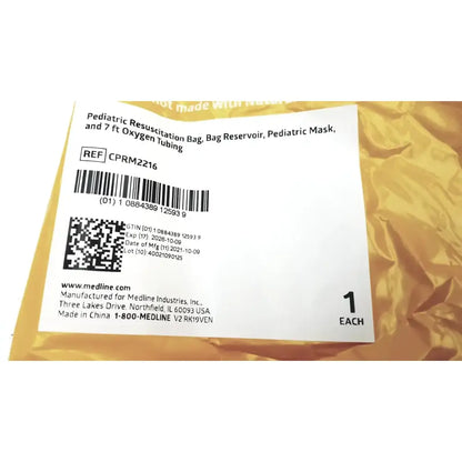Medline Pediatric Resuscitation Bag CPRM2216 - Lot of 5 Pediatric Manual Resuscitator, second-hand product photo 5