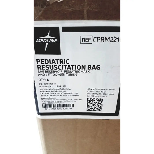 Reuse Medical Medline Pediatric Resuscitation Bag CPRM2216 - Lot of 6 Other Healthcare, Lab & Dental, second-hand product photo 1