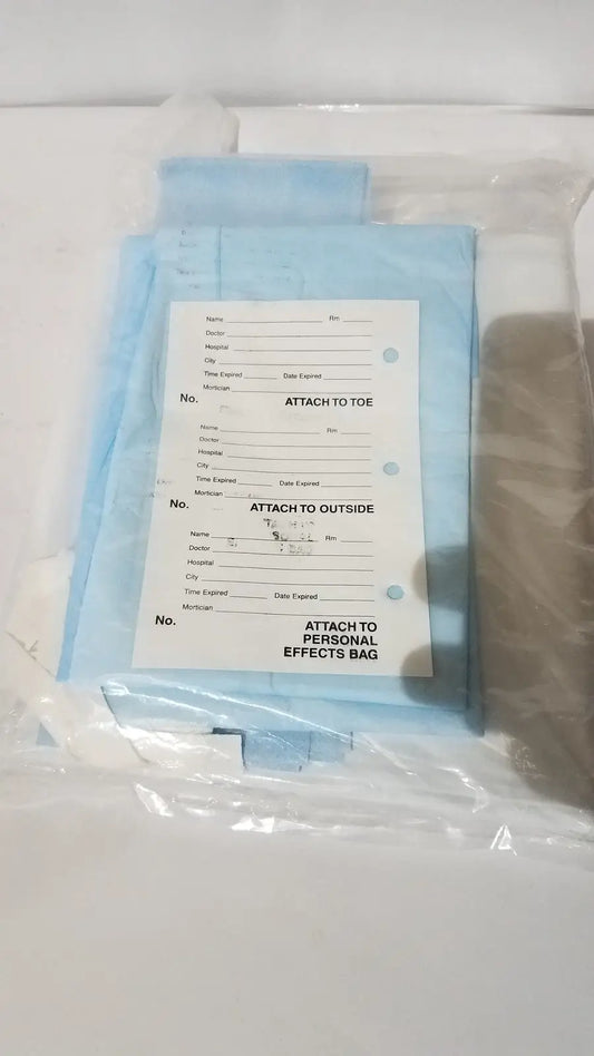 Reuse Medical MEDLINE Post Mortem Body Bag White - Heavy Duty Disposable Centrifuge Tubes, second-hand product photo 1