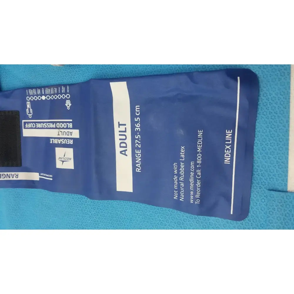 Medline Reusable Adult Blood Pressure Cuff Range 27.5 - 36.5 cm Blood Pressure Cuff, second-hand product photo 2
