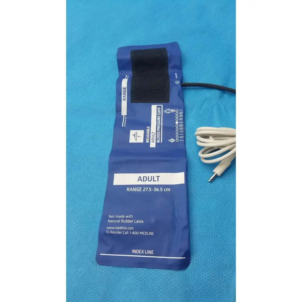 Medline Reusable Adult Blood Pressure Cuff Range 27.5 - 36.5 cm Blood Pressure Cuff, second-hand product photo 6