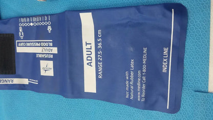 Medline Reusable Adult Blood Pressure Cuff Range 27.5 - 36.5 cm Blood Pressure Cuff, second-hand product photo 2