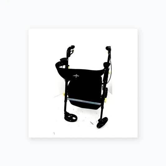 Reuse Medical Medline Rolling Walker MDS8684GBLKM With Hand Brakes and Cable Light 300lb Max Walkers & Canes, second-hand product photo 1
