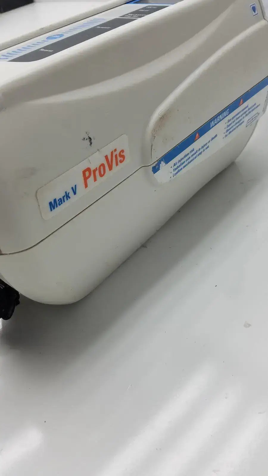 Medrad Mark V PROVIS Dual Head Contrast Injection System Injector Contrast Injection System, as-is (for parts) product photo 9