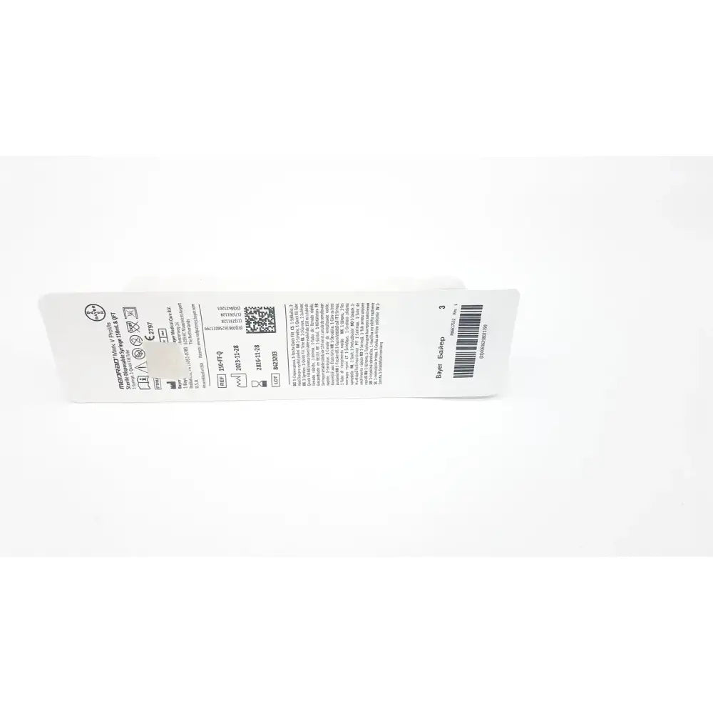 Medrad Mark V ProVis Sterille Disposable Syringe 150mL & Exp. 2026 Contrast Injector Syringe, second-hand product photo 1