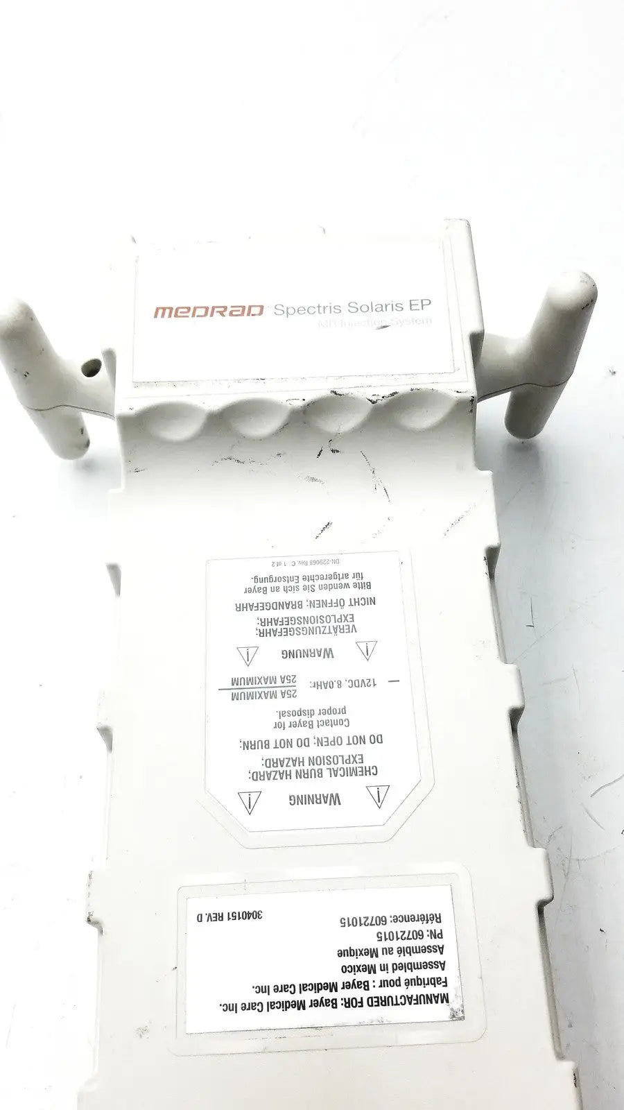 Medrad Spectris Solaris EP MR Injection System Battery Ref 60721015 Injection System Battery, second-hand product photo 5