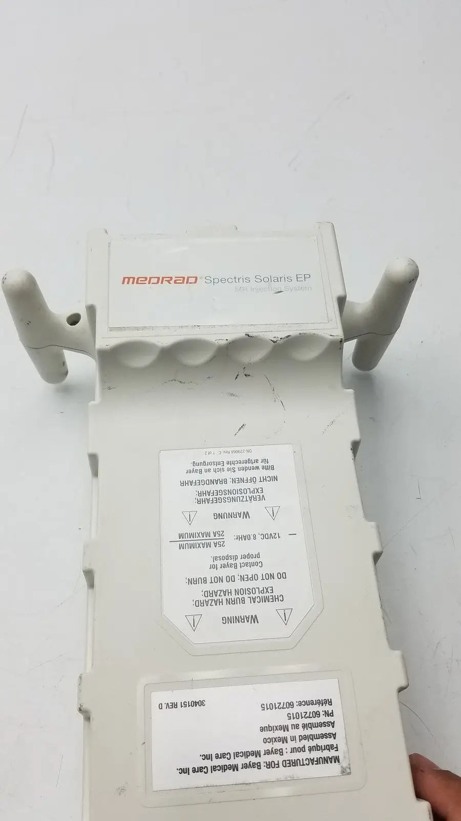 Medrad Spectris Solaris EP MR Injection System Battery Ref 60721015 Injection System Battery, second-hand product photo 1