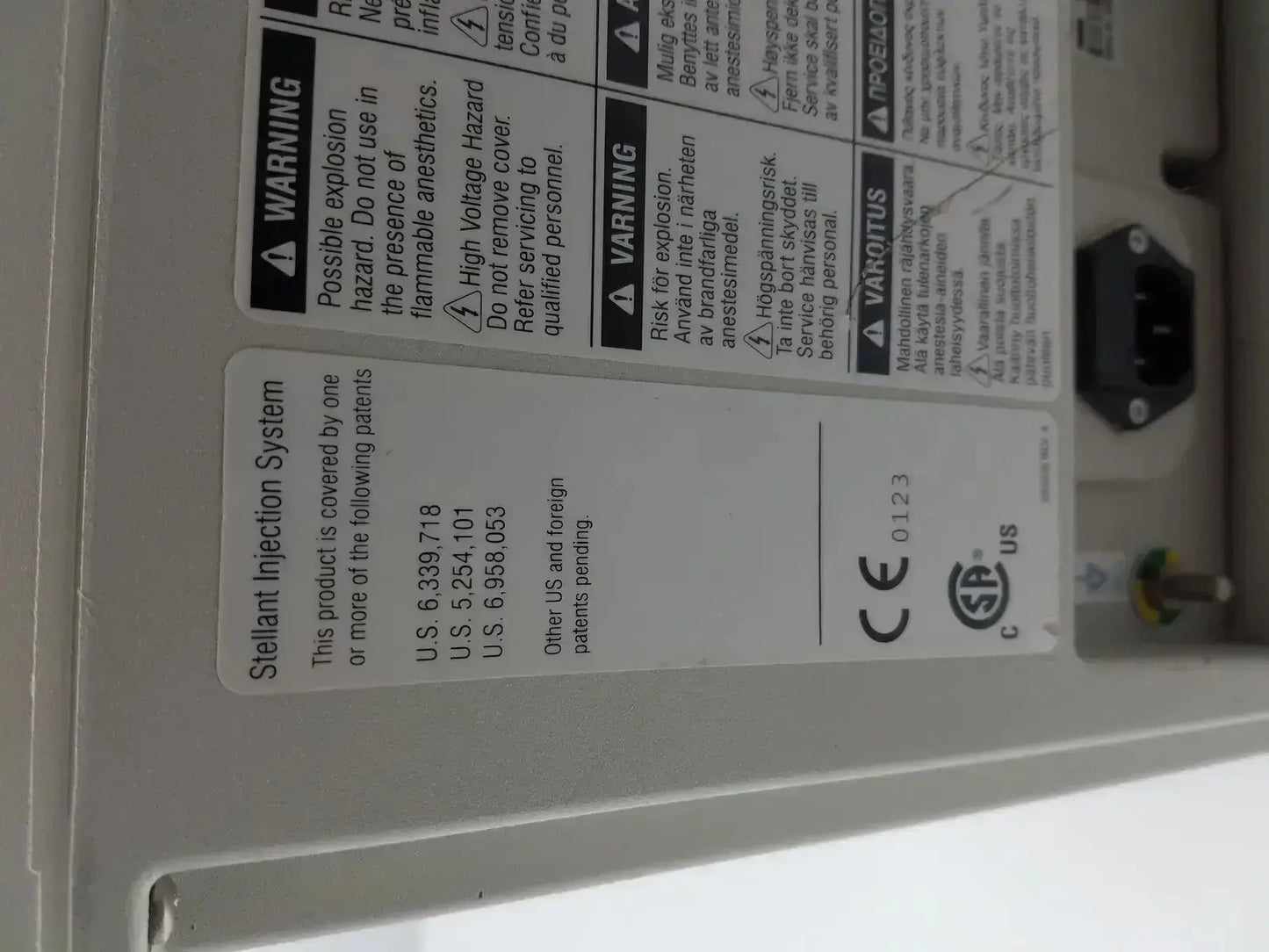 Medrad Stellant CT Power Supply Power Supply, second-hand product photo 5