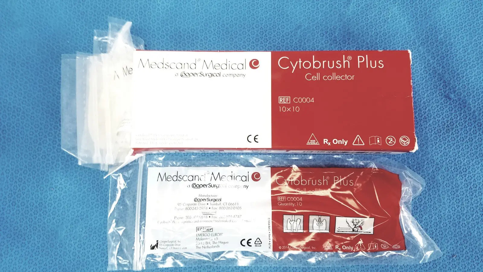 MEDSCAND MEDICAL CYTOBRUSH Plus Cell Collector REF# C0004 10 X 10 Cytology Brush, second-hand product photo 1