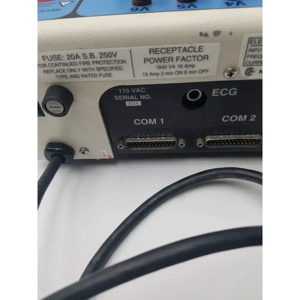 Fluke Biomedical MedTester 5000 Biomedical Electrical Safety Analyzer Electrical Safety Analyzer, second-hand product photo 6