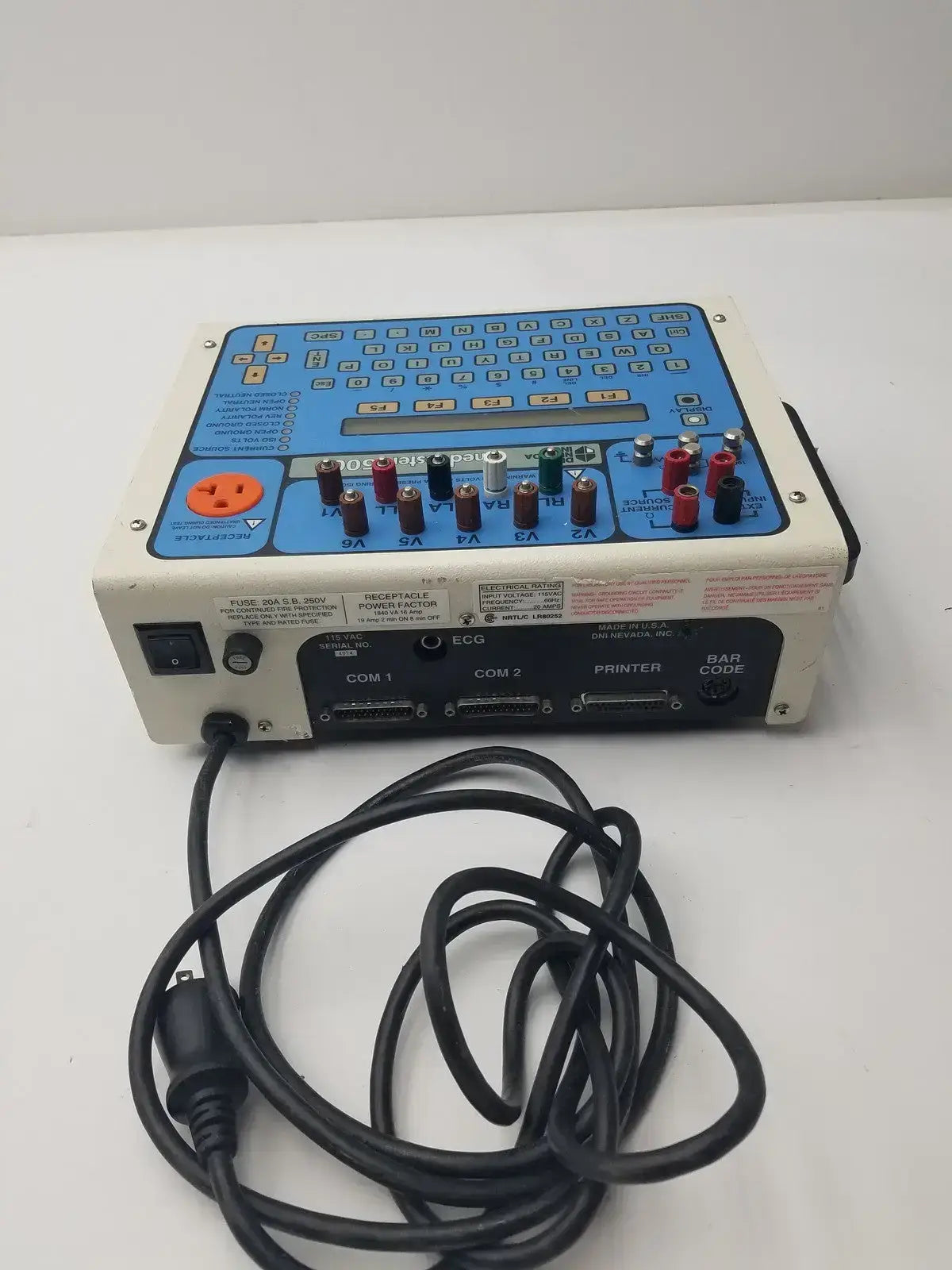 Fluke Biomedical MedTester 5000 Biomedical Electrical Safety Analyzer Electrical Safety Analyzer, second-hand product photo 3