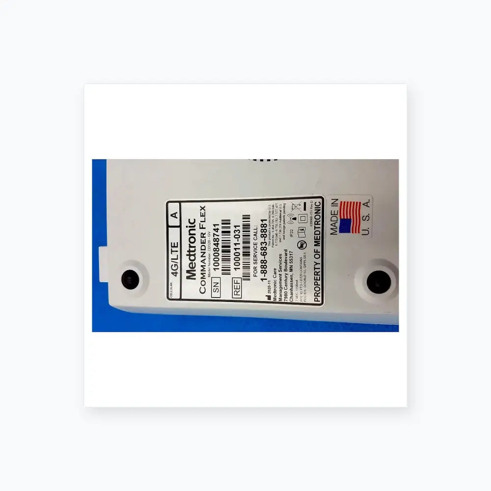 Medtronic 100011-031 Commander Flex Monitor System With Cuff Commander Flex Monitor System, second-hand product photo 10