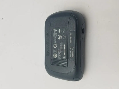 Black plastic metronic activa rc dbs patient programmer with textured surface and embossed branding for reuse medical use