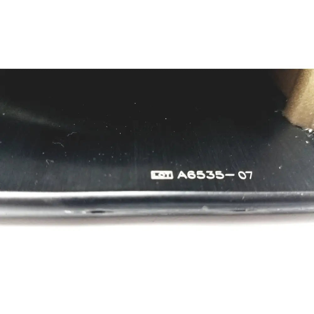 Black plastic medtronic midas rex legend gold pneumatic drill foot control unit with engraved serial number a6535-07