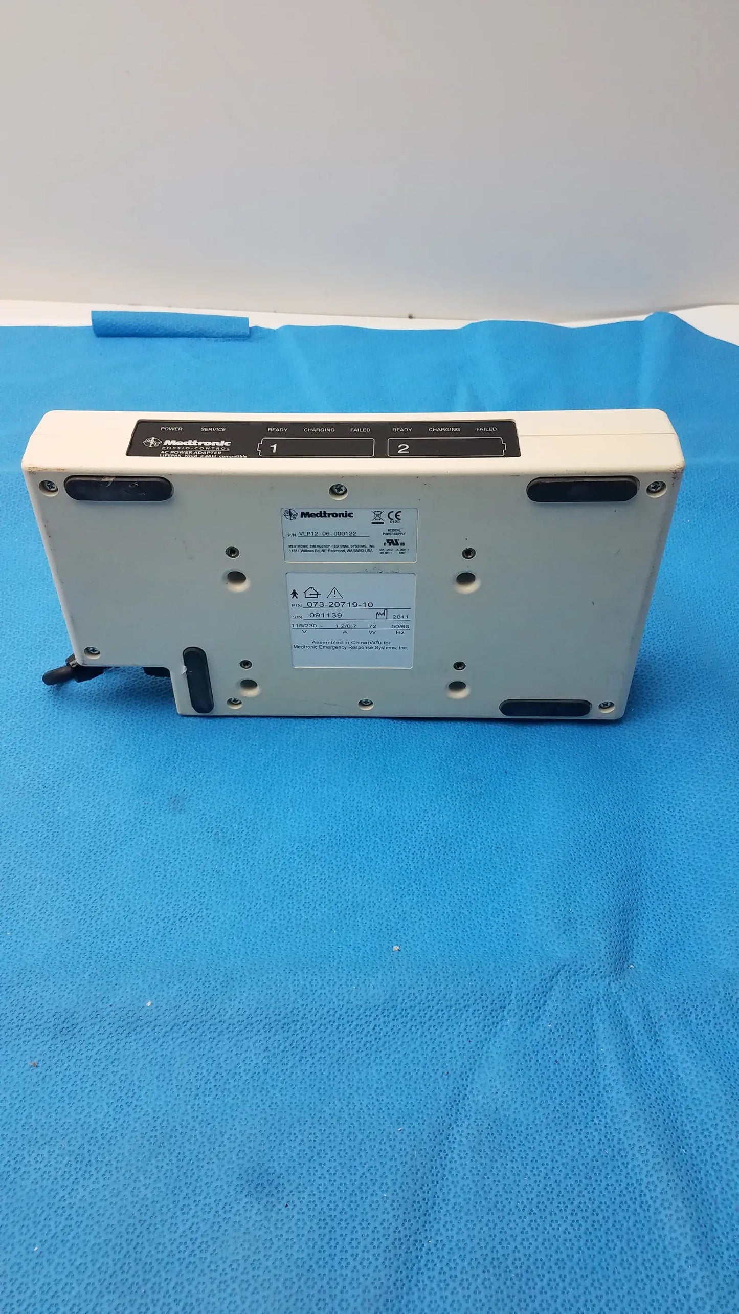 Medtronic AC Power Supply for Physio-Control Lifepak 12 – VLP12 Adapter-Used Defibrillator Accessory, second-hand product photo 10
