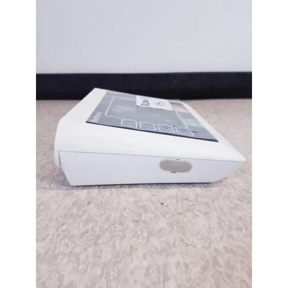 White plastic medtronic commander flex insulin pump with gray label and circular port for reuse medical use untested model cd315
