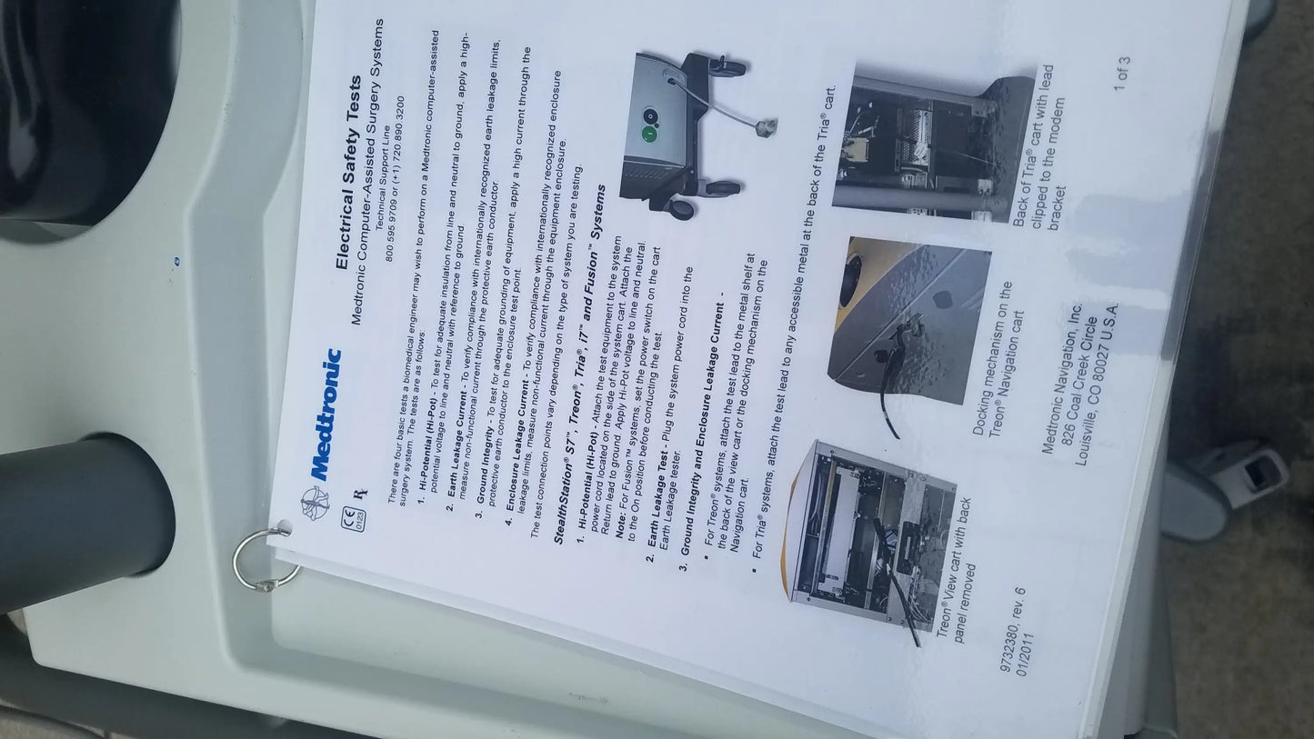 Medtronic Fusion ENT Navigation Image Guidance System Image-Guided Surgical Navigation System, second-hand product photo 13