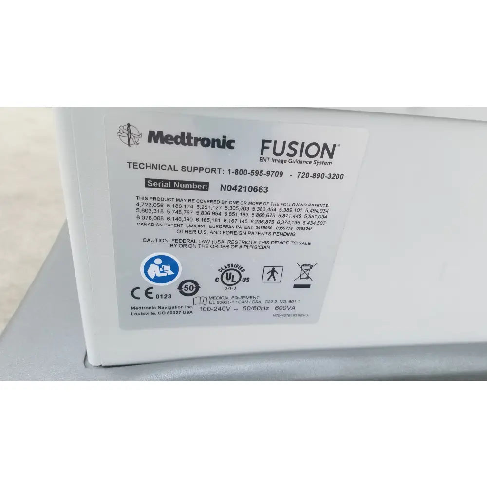 Medtronic Fusion ENT Navigation Image Guidance System Image-Guided Surgical Navigation System, second-hand product photo 8