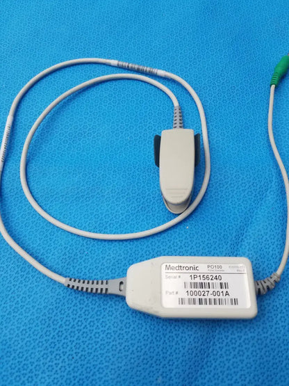 Medtronic PO100 Pulse Oximeter P/N 100027-001A Pulse Oximeter, second-hand product photo 2