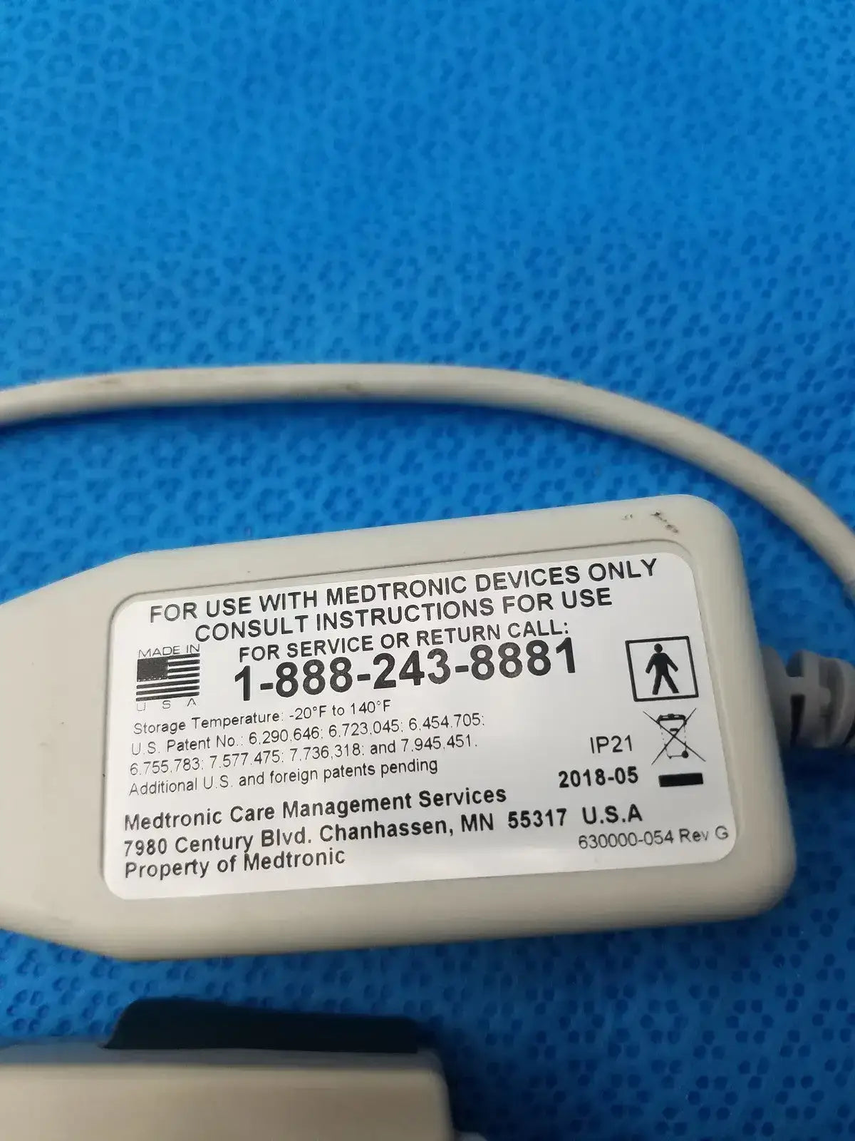Medtronic PO100 Pulse Oximeter P/N 100027-001A Pulse Oximeter, second-hand product photo 9